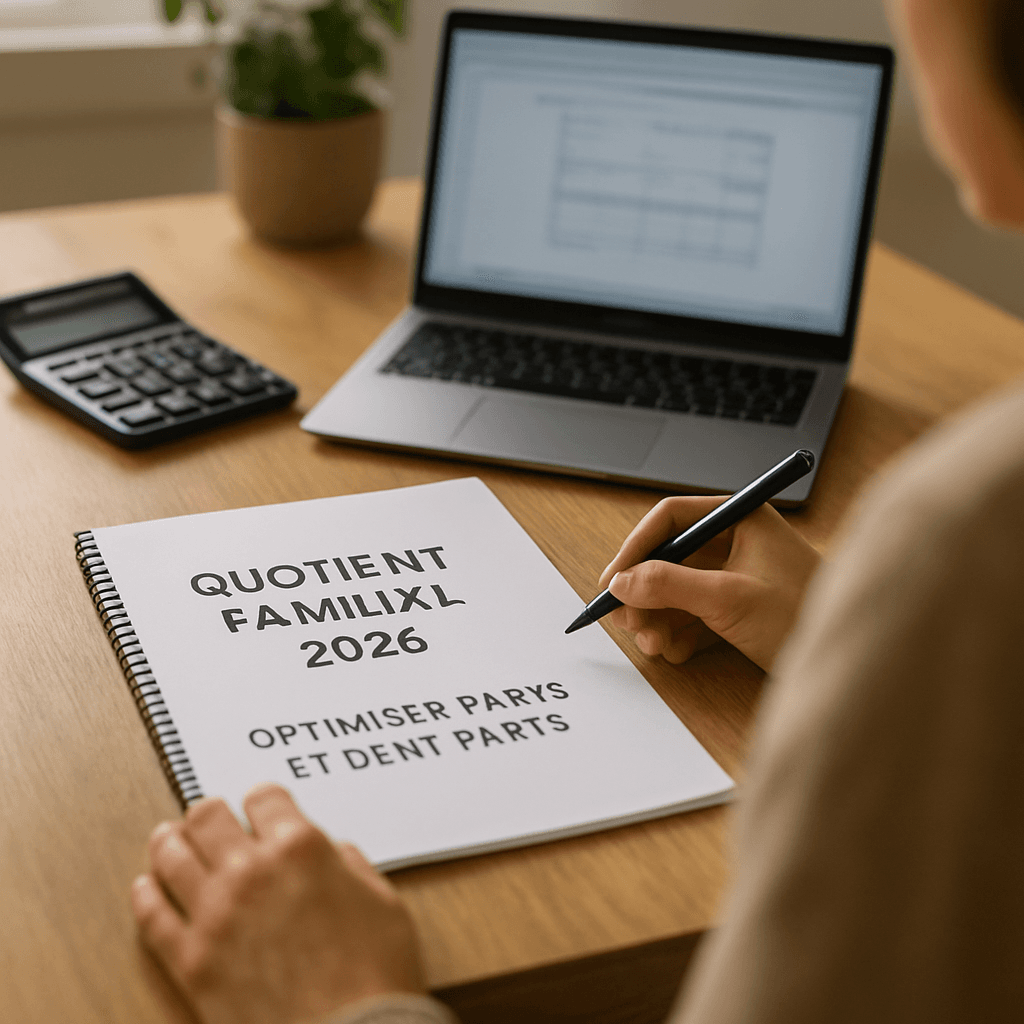 Quotient familial 2026 : optimiser parts et demi-parts