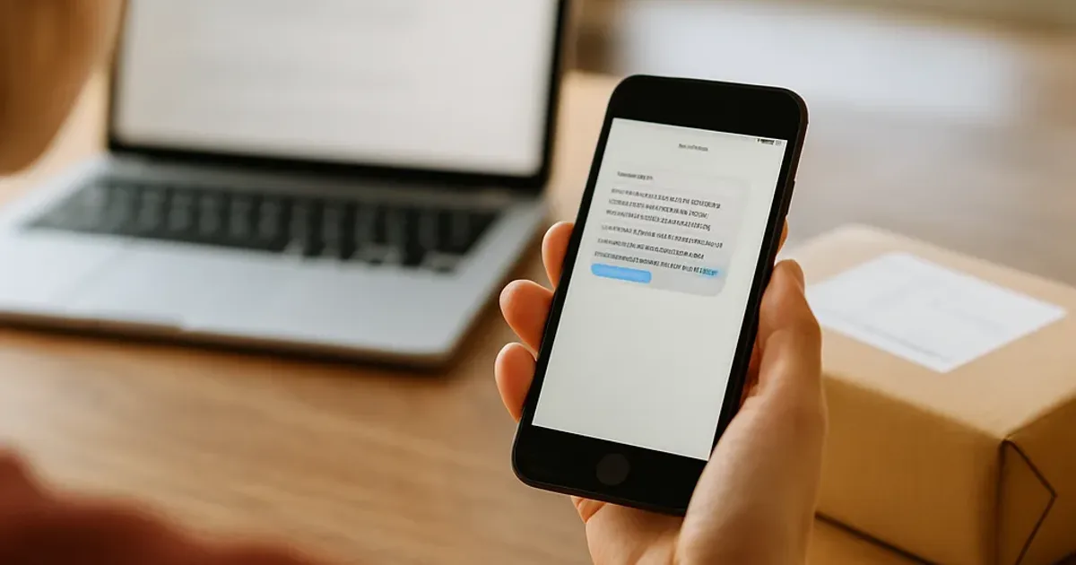 Faux colis : repérer l'arnaque SMS et se faire rembourser