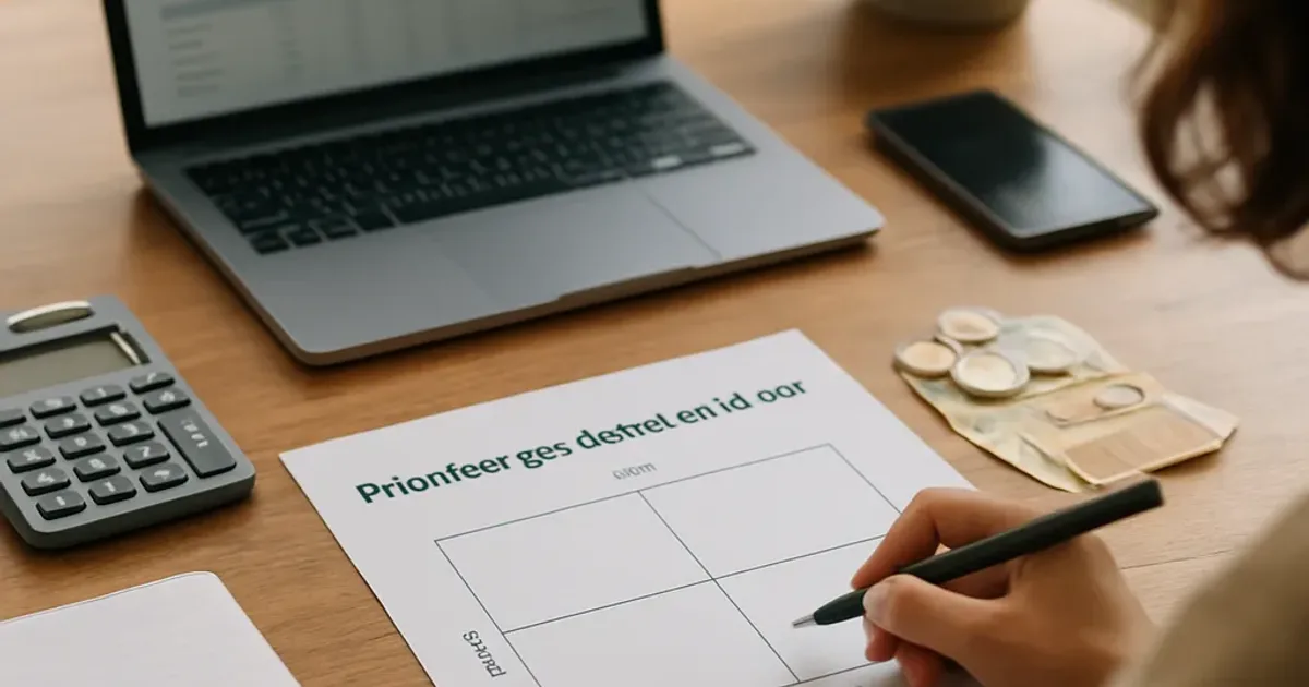 Prioriser ses dettes en 15 min avec la matrice coût/urgence