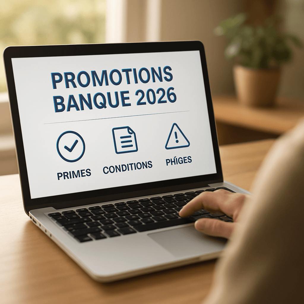 Promos de banque 2026 : primes, conditions et pièges